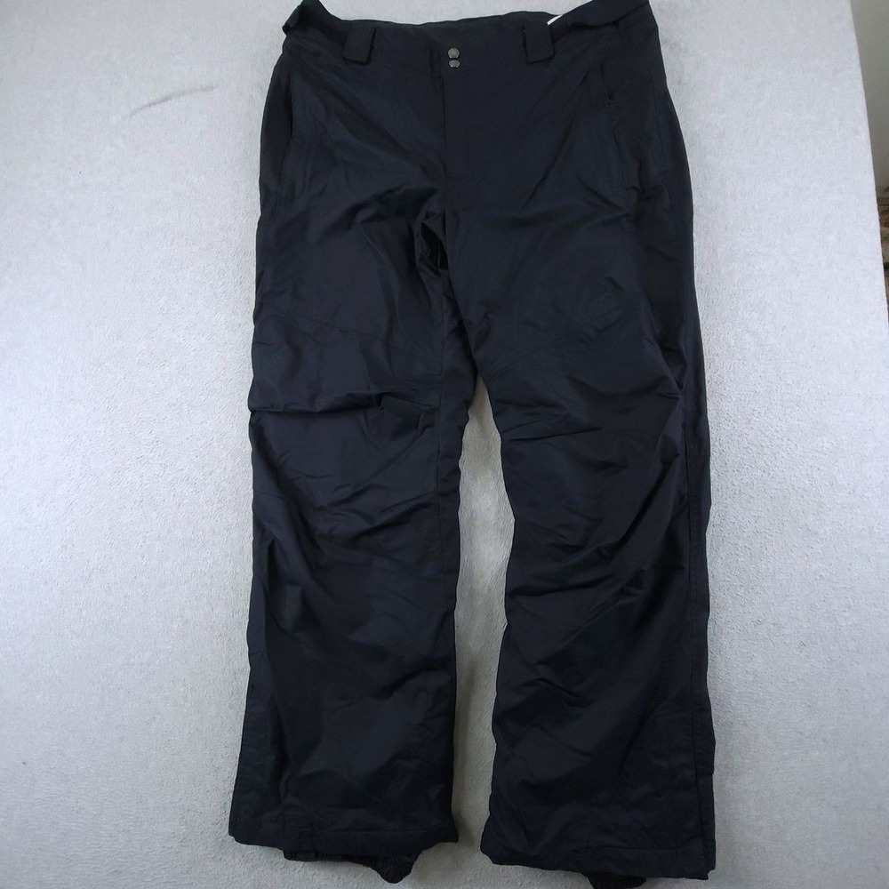 Columbia Bugaboo V Pants Mens Large Black Omni Heat Omni Tech Ski Snow Pants
